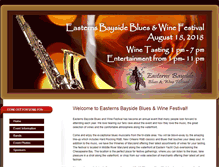 Tablet Screenshot of easternsbaysidefestival.com